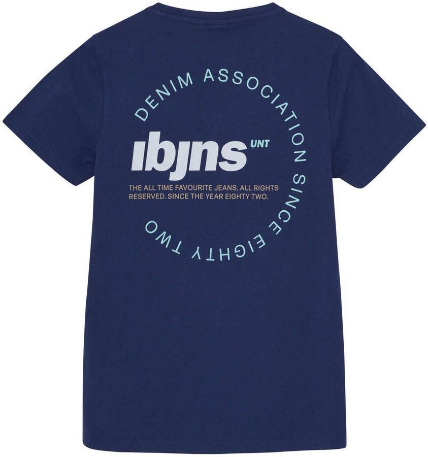 Indian Blue Jeans T-shirt donkerblauw