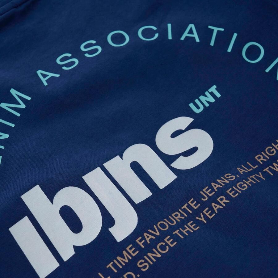 Indian Blue Jeans T-shirt donkerblauw - Foto 2