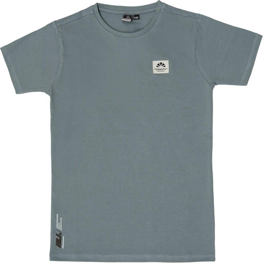 Indian Blue Jeans T-shirt grijsblauw