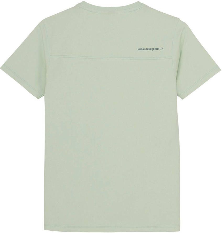 Indian Blue Jeans T-shirt lichtgroen