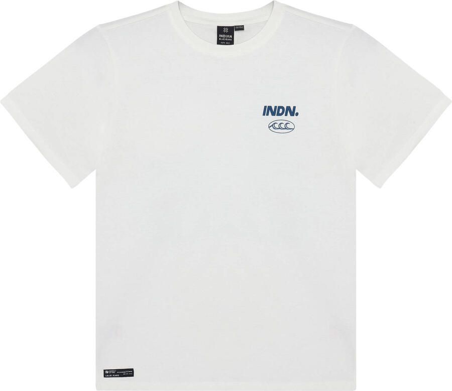 Indian Blue Jeans T-shirt met backprint wit