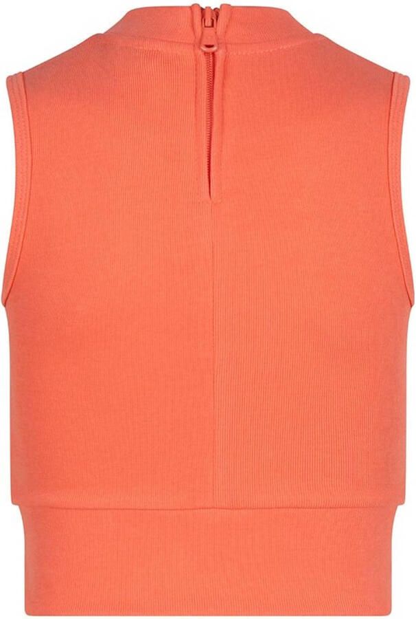 INDIAN BLUE JEANS Meisjes Tops & T-shirts Cropped Singlet Rib Zip Koraal