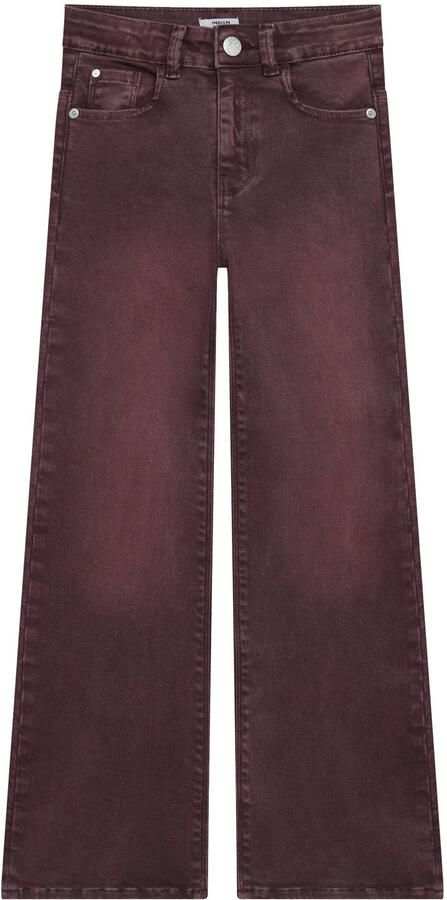 INDIAN BLUE JEANS Meisjes Jeans Wide Fit Colour Bordeaux