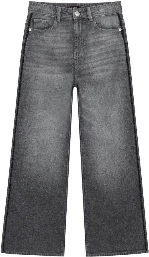 INDIAN BLUE JEANS Meisjes Jeans Extra Wide Fit Grey Donkergrijs - Foto 3