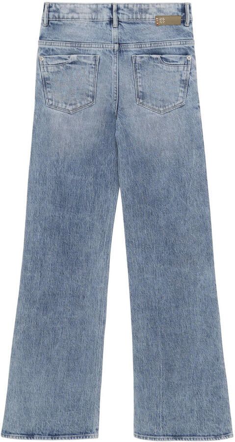 INDIAN BLUE JEANS Meisjes Jeans Wide Fit Medium Denim Lichtblauw - Foto 5