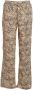 Indian Blue Jeans loose fit broek met all over print camel zand - Thumbnail 1