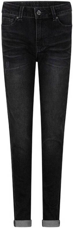 Indian Blue Jeans tapered fit jeans Jay black