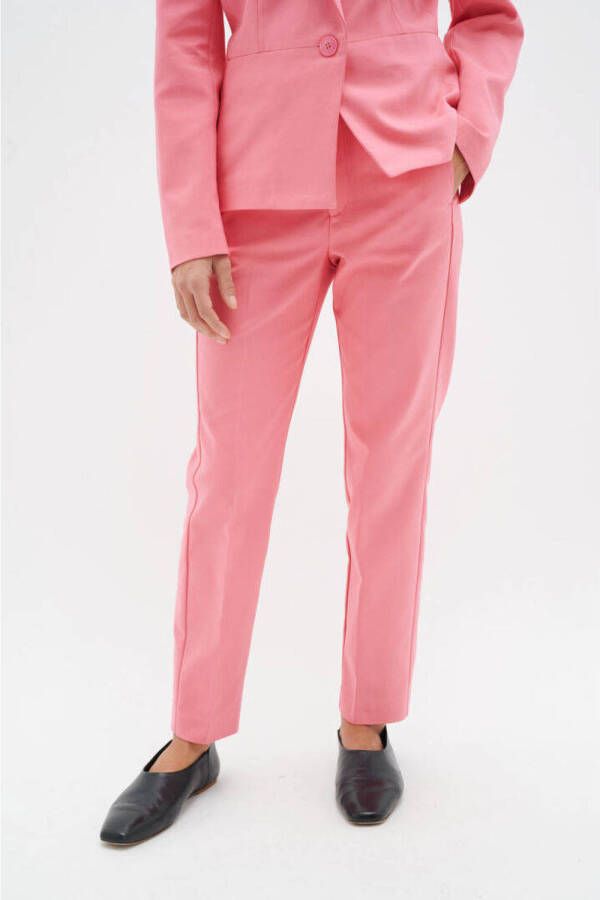 Inwear straight fit pantalon ZellaIW roze