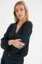 InWear Regular Fit Lange Mouw Blouses en Overhemden Black Dames - Thumbnail 1