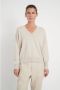 INWEAR Dames Truien & Vesten Fosteriw V-neck Taupe - Thumbnail 1