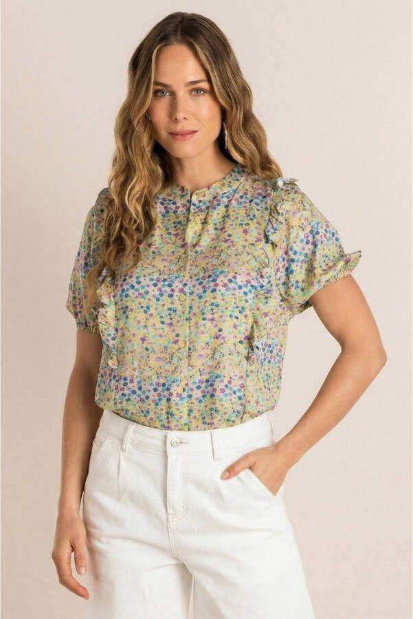 Ivy Beau blouse groen