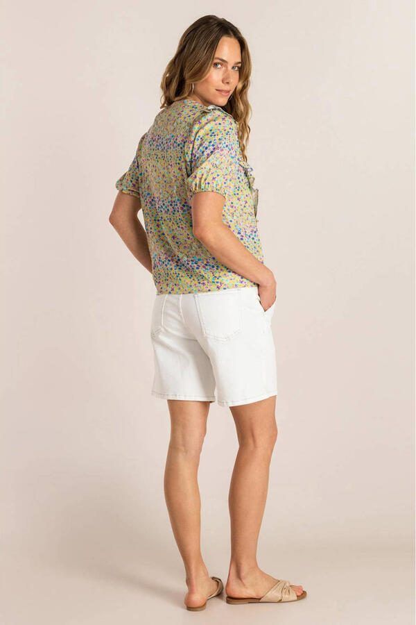 Ivy Beau blouse groen - Foto 3