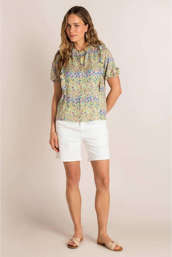 Ivy Beau blouse groen - Foto 2