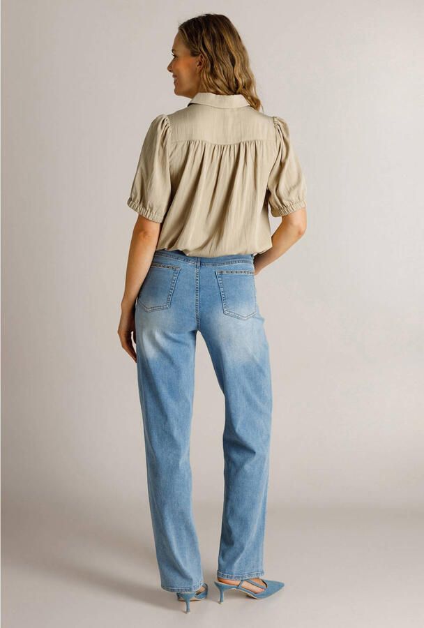 Ivy Beau blouse lichtkaki - Foto 2