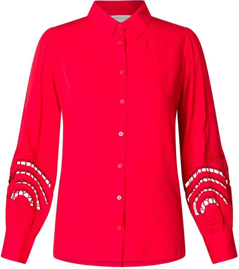 Ivy Beau blouse rood - Foto 2