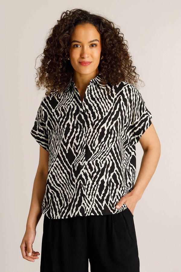 Ivy Beau blouse zwart