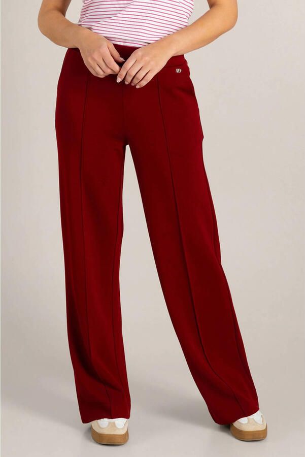 Ivy Beau broek donkerrood