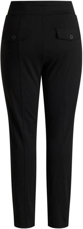 Ivy Beau casual broek travelstof zwart - Foto 3