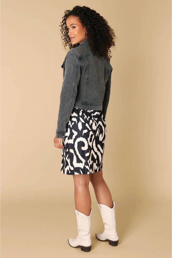Ivy Beau denim spijkerjas grey denim - Foto 2
