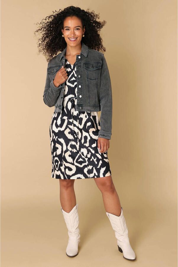 Ivy Beau denim spijkerjas grey denim - Foto 3