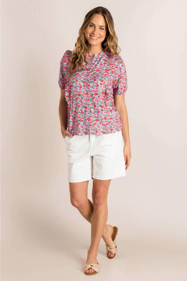 Ivy Beau gebloemde blouse multi - Foto 2
