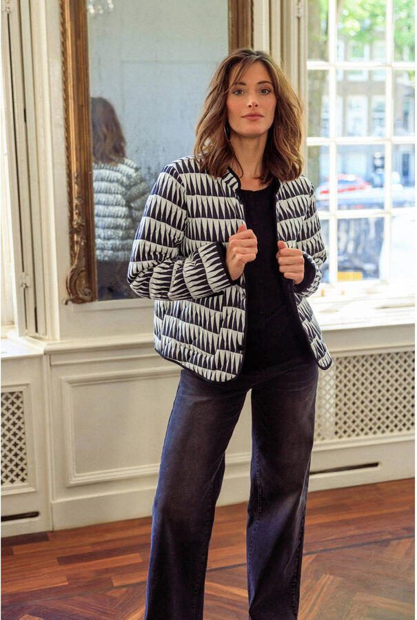 Ivy Beau gebreid vest zwart - Foto 3