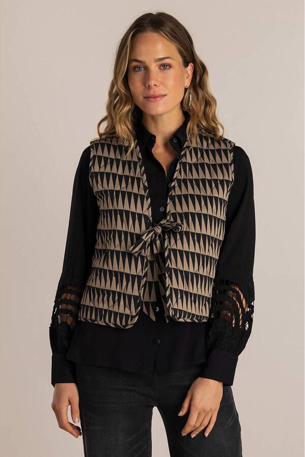 Ivy Beau gilet beige