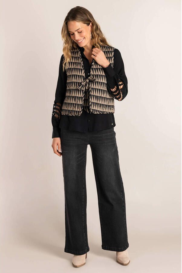 Ivy Beau gilet beige - Foto 3