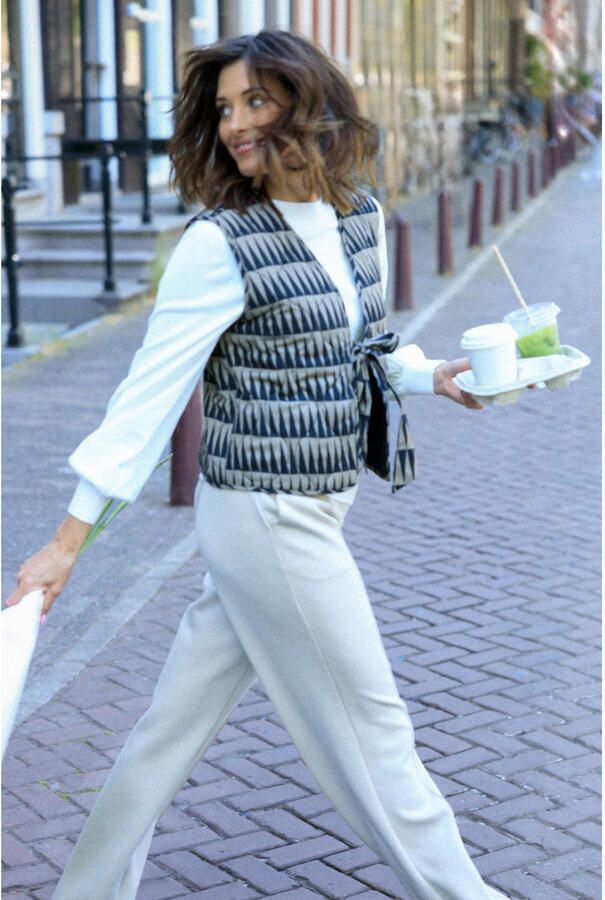 Ivy Beau gilet beige - Foto 2