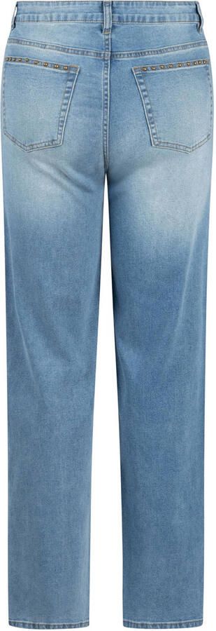 Ivy Beau high waist mom jeans lichtblauw - Foto 2