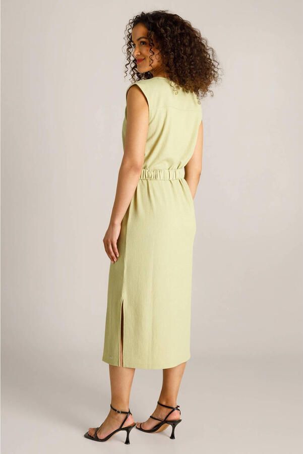 Ivy Beau jersey jurk lichtgroen - Foto 3