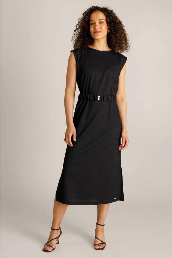 Ivy Beau jersey jurk zwart