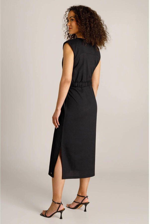 Ivy Beau jersey jurk zwart - Foto 2