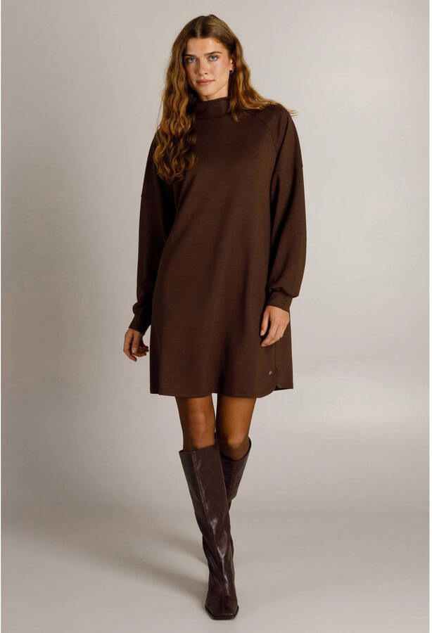 Ivy Beau korte jurk bruin