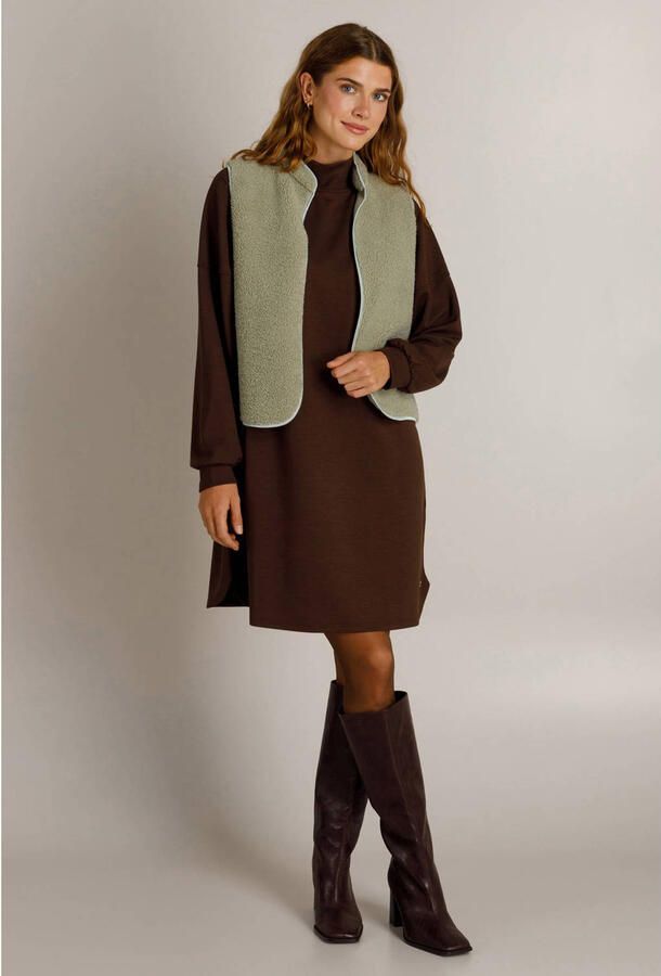 Ivy Beau korte jurk bruin - Foto 2