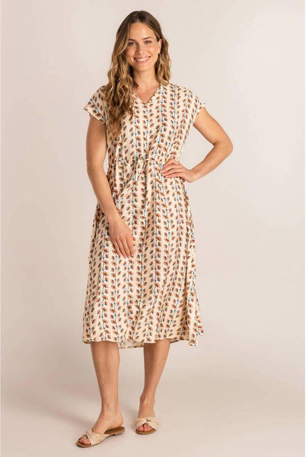 Ivy Beau midi jurk ecru - Foto 2