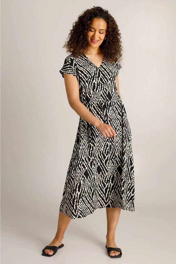 Ivy Beau midi jurk zwart