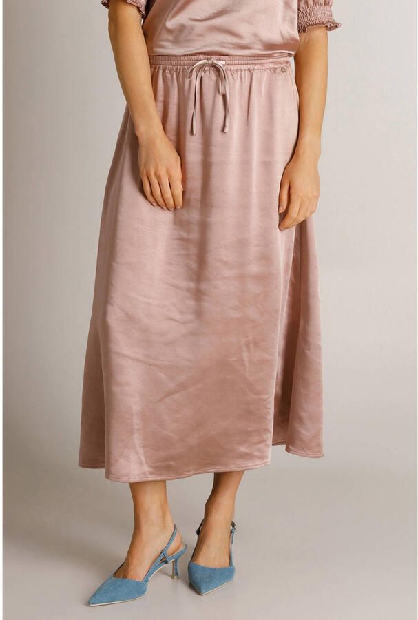 Ivy Beau midi rok oudroze