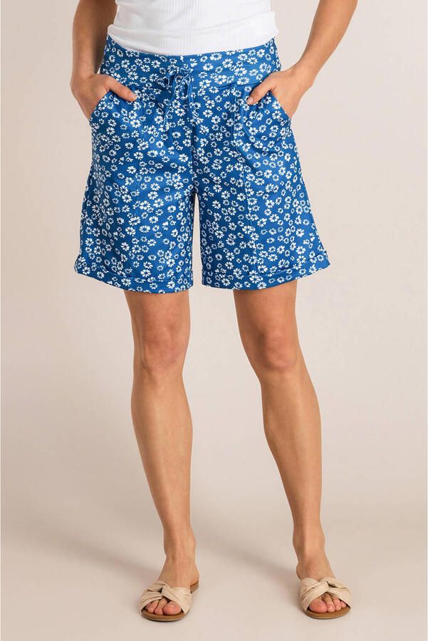 Ivy Beau regular waist casual short blauw