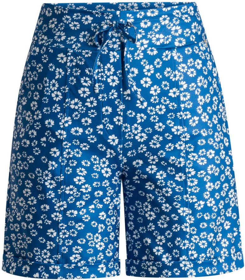 Ivy Beau regular waist casual short blauw - Foto 2