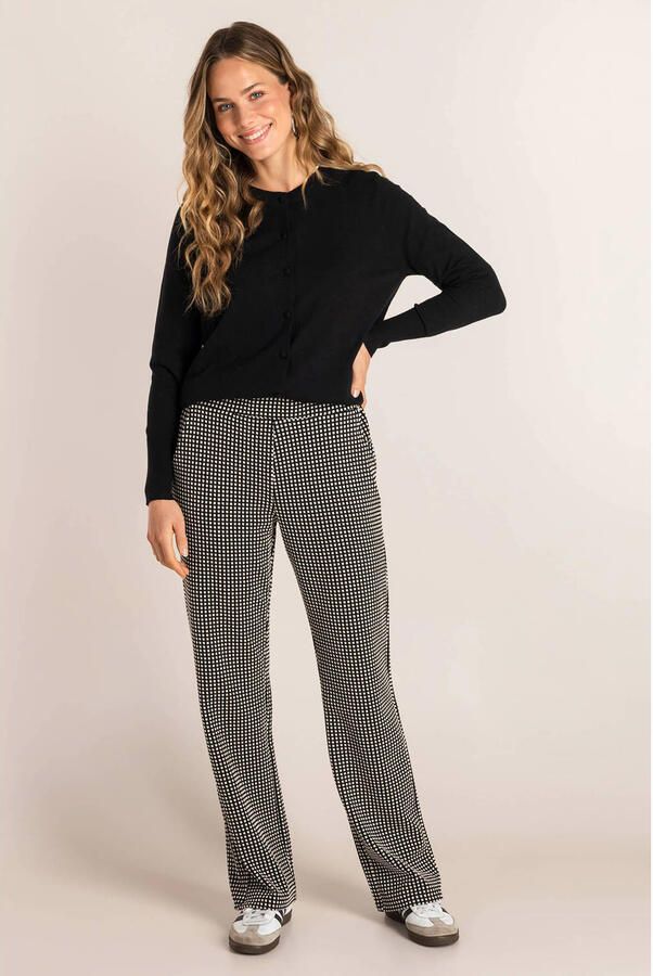 Ivy Beau straight broek zwart - Foto 3