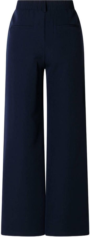 Ivy Beau straight high waist pantalon donkerblauw - Foto 3