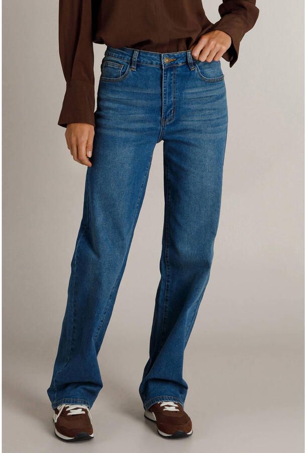 Ivy Beau straight leg jeans dark blue denim