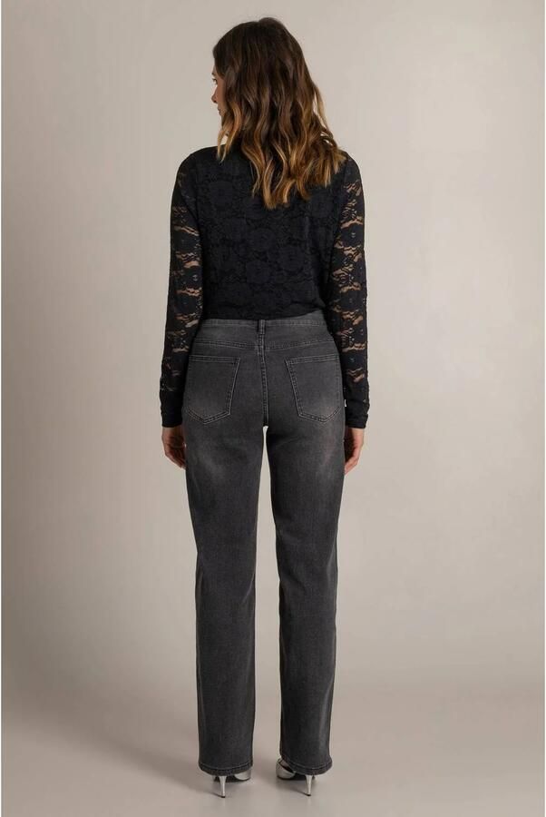 Ivy Beau straight leg jeans zwart