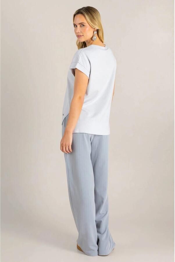 Ivy Beau top grijs - Foto 2