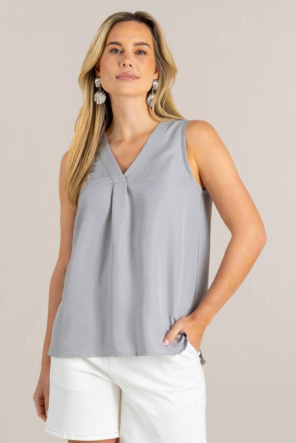 Ivy Beau top grijs