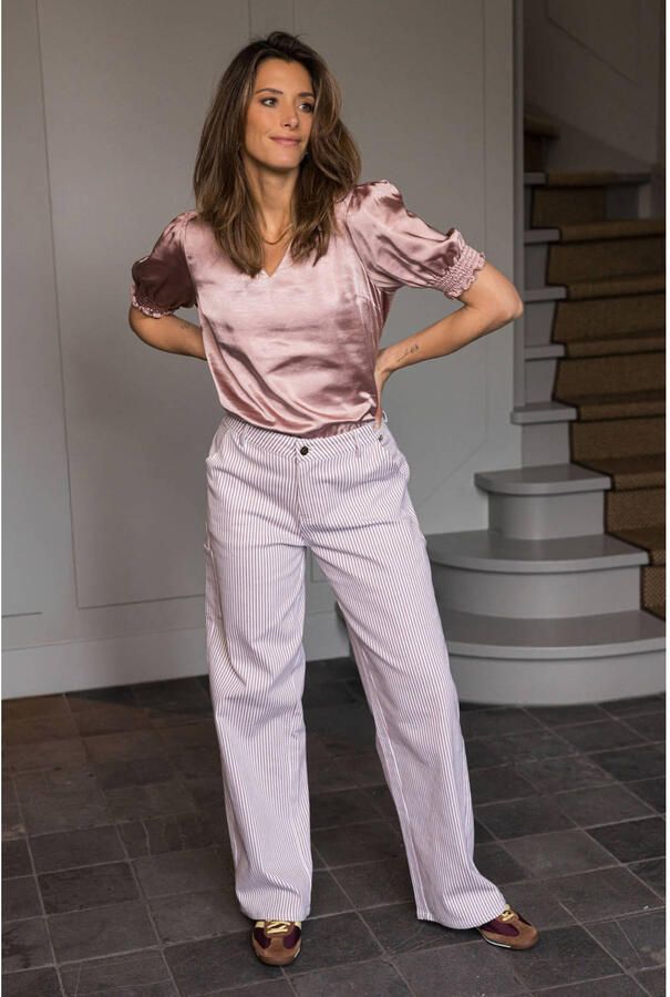 Ivy Beau blousetop oudroze - Foto 2