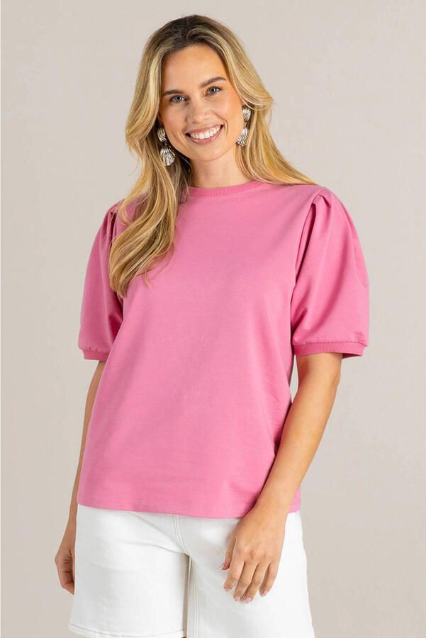 Ivy Beau top sweat roze