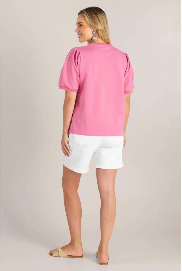 Ivy Beau top sweat roze - Foto 2