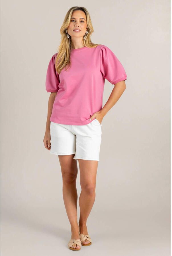 Ivy Beau top sweat roze - Foto 3